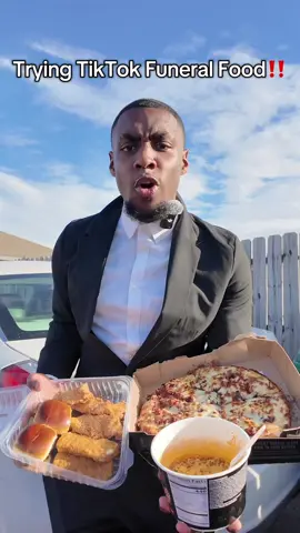 TIKTOK FUNERAL FOOD🔥🔥🔥🔥🔥🔥🔥🔥🔥 #fyp #foryoupage #foodtiktok #FoodTok #dominospizza #noodles #foodies #tiktokban #goodbye 