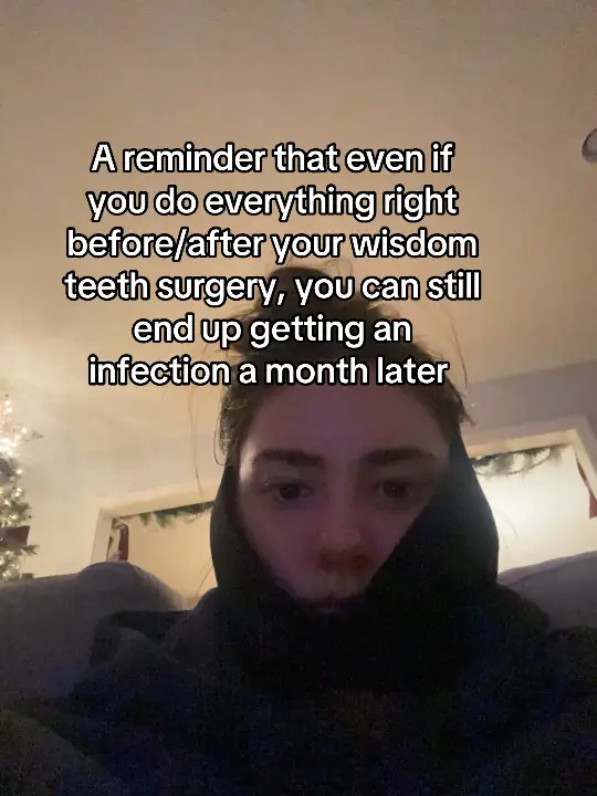 I’m not having fun #fyp #wisdomteeth #wisdomteethremoval 
