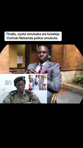 Finally, eyata omubaka wa butaleja Cerinah Nebanda police omukute. #creatorsearchinsights #sadatca 