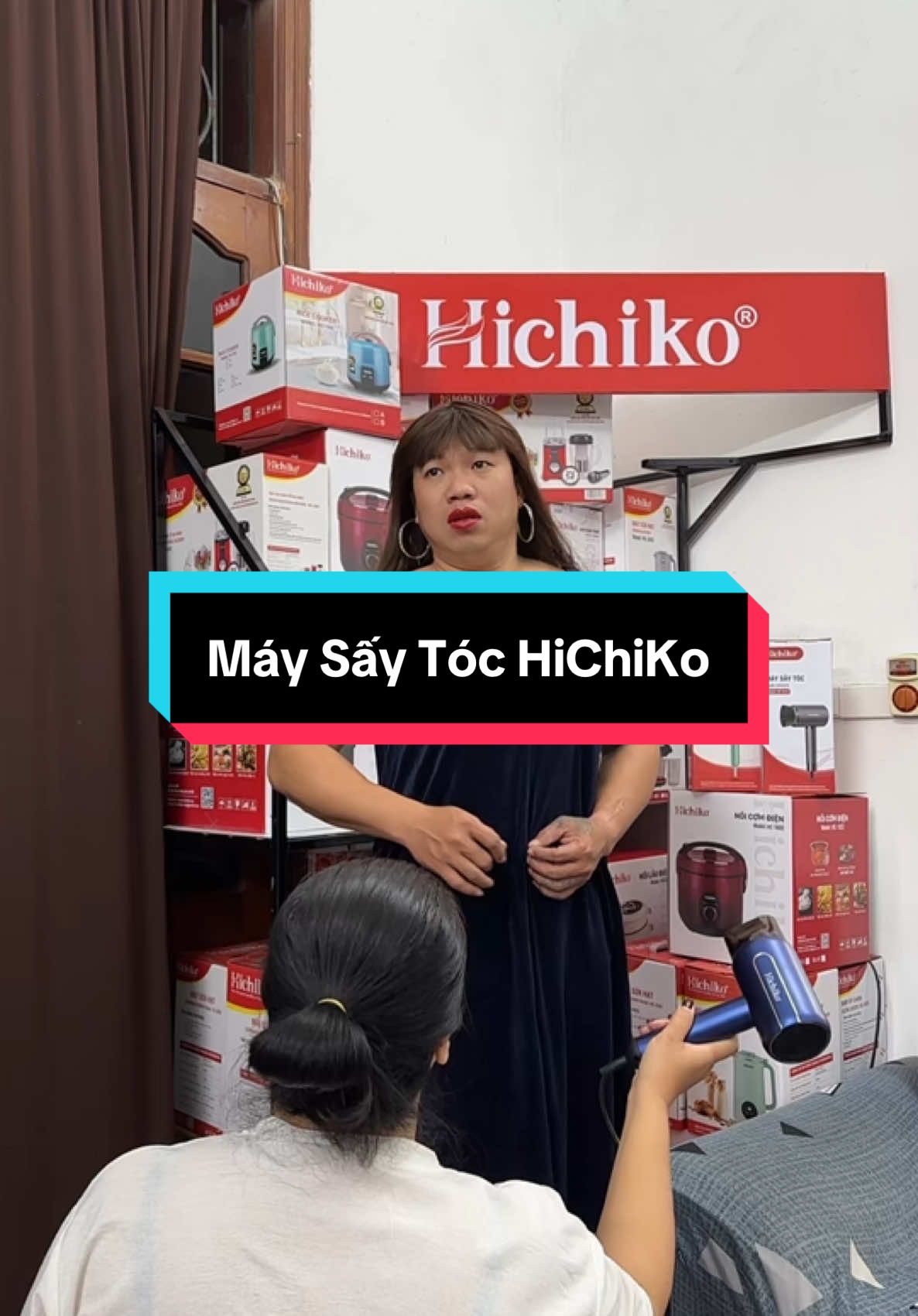 Máy Sấy Tóc HiChiKo (HC-5510) máy siêu nhẹ, sấy nhanh khô, công suất lớn #dangdiep26488 #dangdiep1988 #hichiko #dogiadung #nhachaymoingay 
