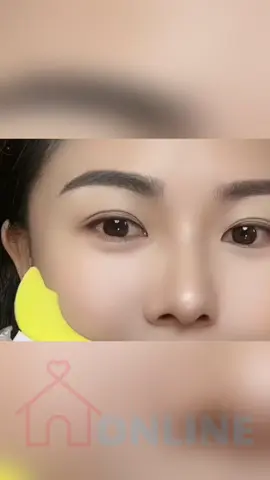 354 - Dụng cụ khuôn hỗ trợ kẻ mắt, mascara trang điểm đa năng bằng silicon 