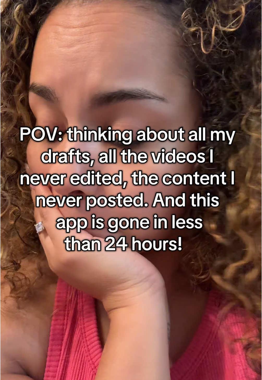 Man! I shoulda appreciated you more when I had you! 😩 #tiktokban #tiktokfuneral #dontban #goodbytiktok #tiktokshop #contentcreator #funnytiktok #welovetiktok #damntiktok @MyHomegirlTan 🫧  👀😂😩😩 #shouldacouldawoulda 