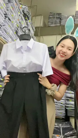 Quần Lưng Thun Trai Gái Đều Mặc Được #dongphuchocsinh #quanhocsinh #quanlungthun