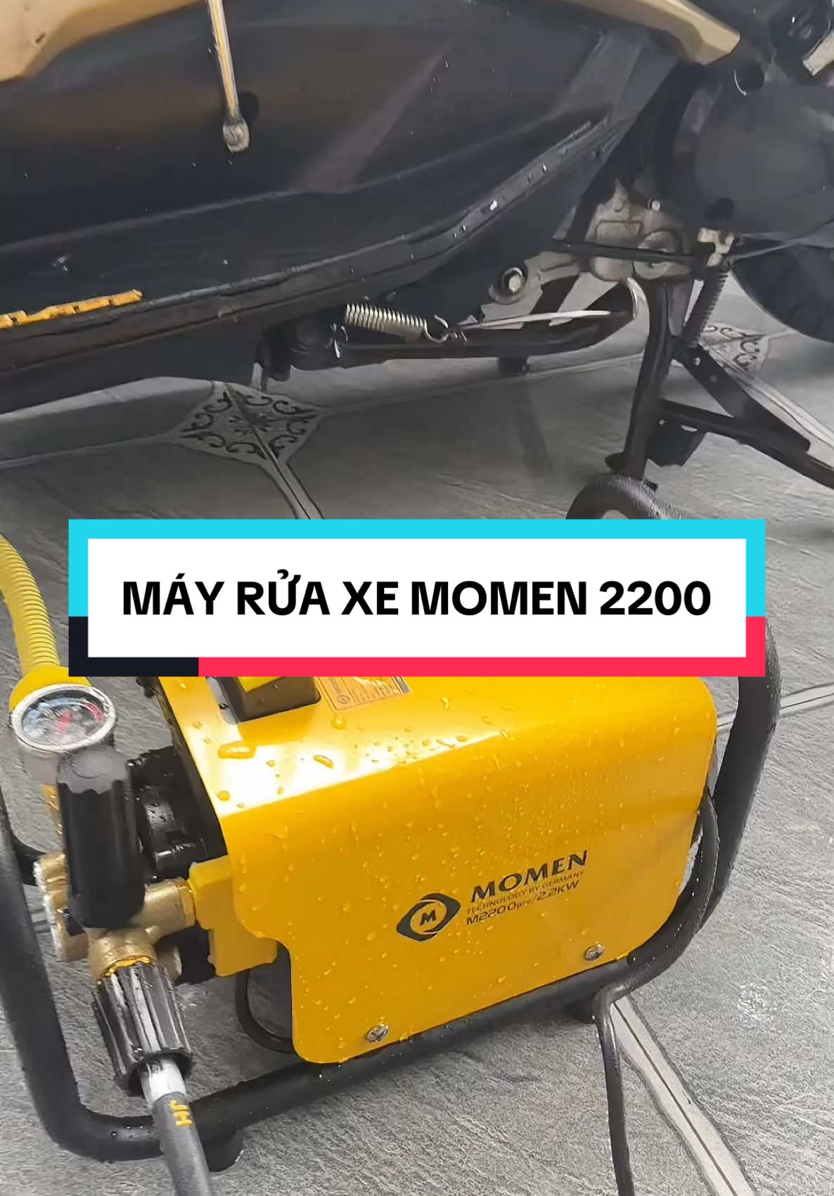 Máy rửa xe momen 2200 2.2kW #nvty75 #mayruaxeapluccao #mayruaxe #mayruaxecaoap #momen 