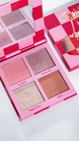 Ciaté Cherry Bomb Face Palette hội tụ má hồng, 2 light, khối siêu đỉnh  #review #makeup  #ciate #ciatecherrybombface #beauty #makeup #fyp 