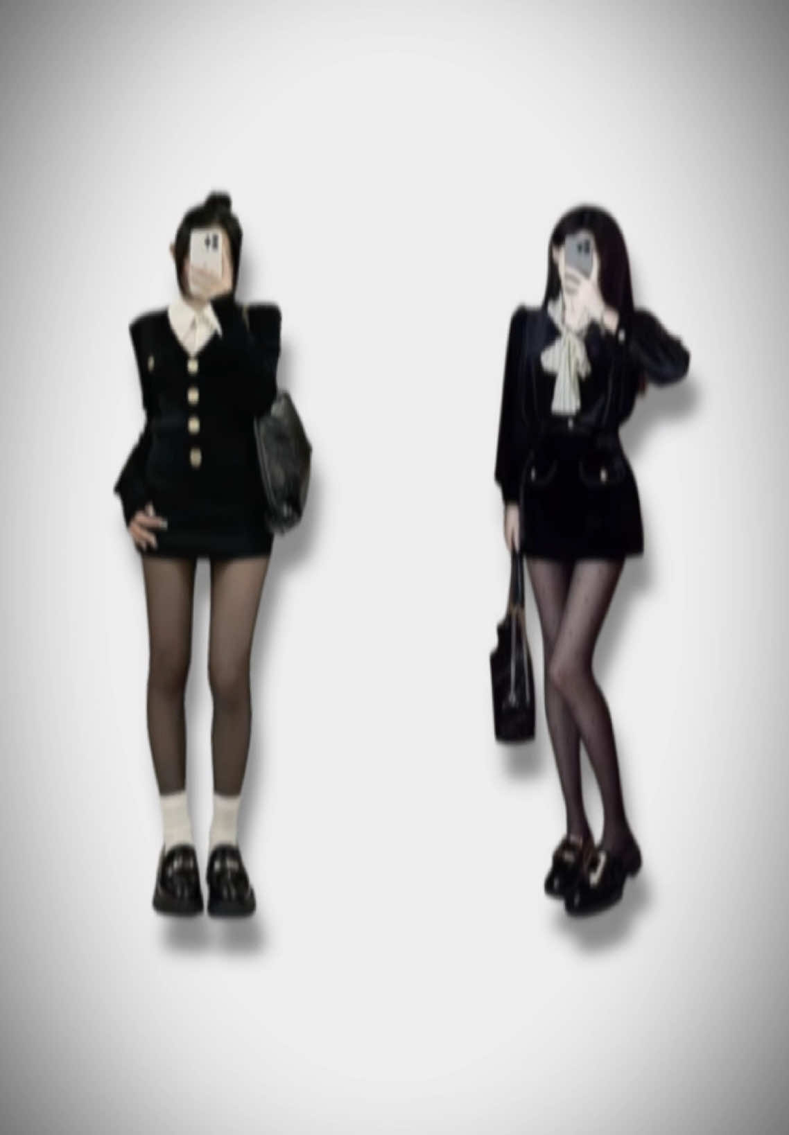 Gợi ý outfit với quần tất đen sang chảnh cho girls 🏙️ P2 #girlpho #xh #vairal #girls #outfit 