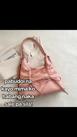 Only ₱110.00 for Mumu 3096 Pleated Bow Trendy Sweet Casual Large Multifunctional Double Shoulder Women Bag! #koreanbagforwomen  #Trendy Bags For Women Affordable  #veryelegant  #verycute 