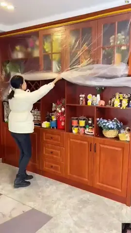 Sử dụng ngay cuộn nilong che bụi này #dogiadung #giadungtienich #samtetbaovui #tet2025 #dondepnhacua #giadungtienich779 