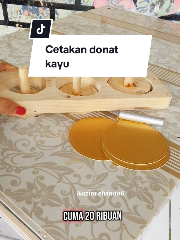cetakan donat kayu  #cetakandonatkayu #cetakandonatbulat #cetakandonatkayu1set #donat