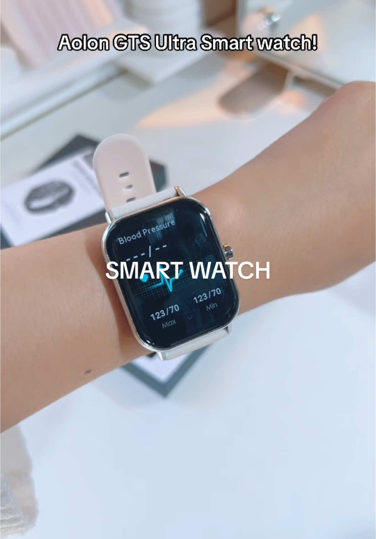 I love this smart watch! #smartwatch #smartwatchreview #smartwatchaolon #smartwatchultra 
