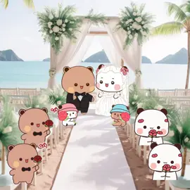 Happy wedding BuBuDuDu#bubududu #bubu #cute #dudu #wedding