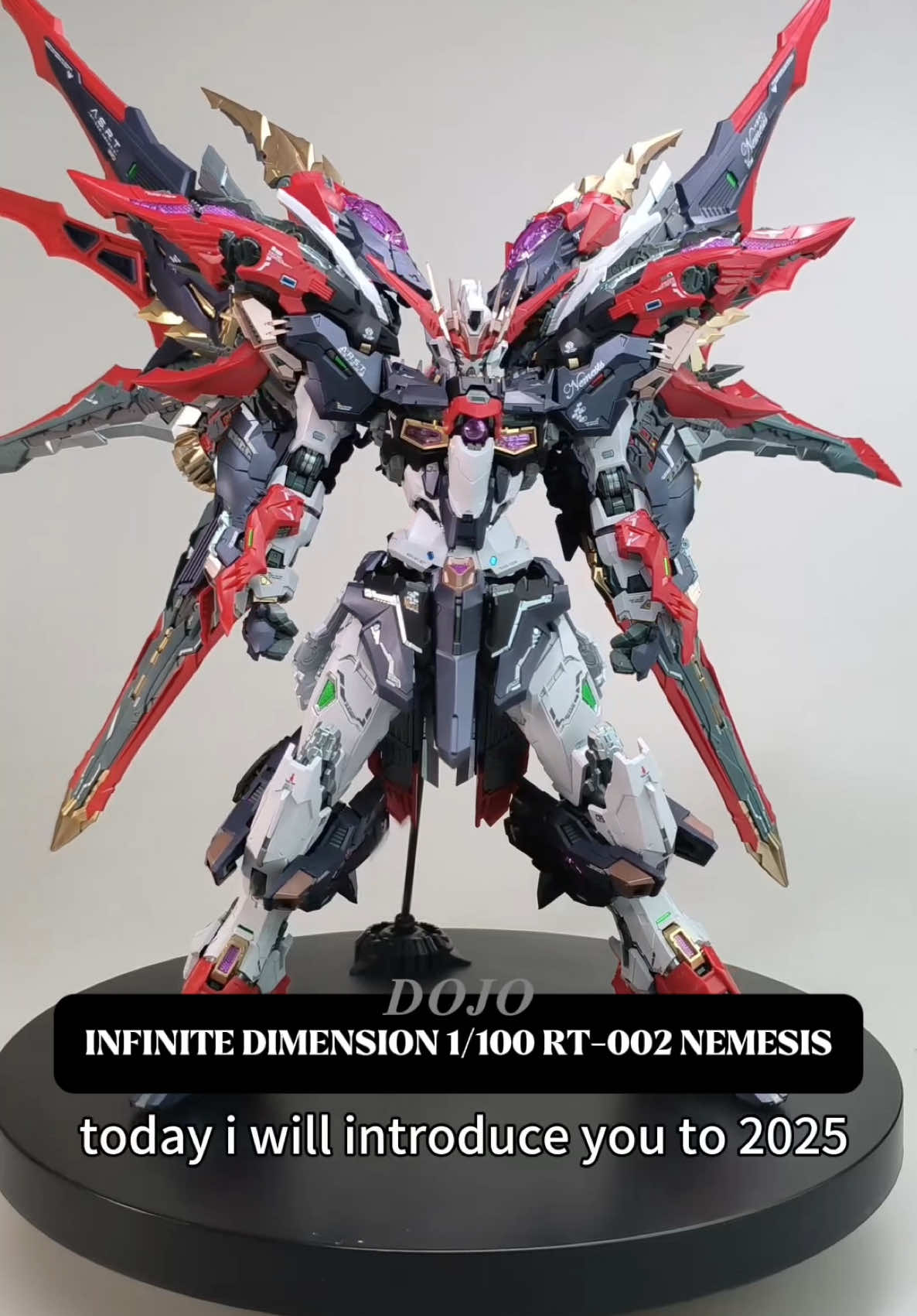 Review INFINITE DIMENSION 1/100 RT-002 NEMESIS MODEL KIT #review #mohinh #trending #gundam #nemesis #modelkit #gunpla #tiktokshop 