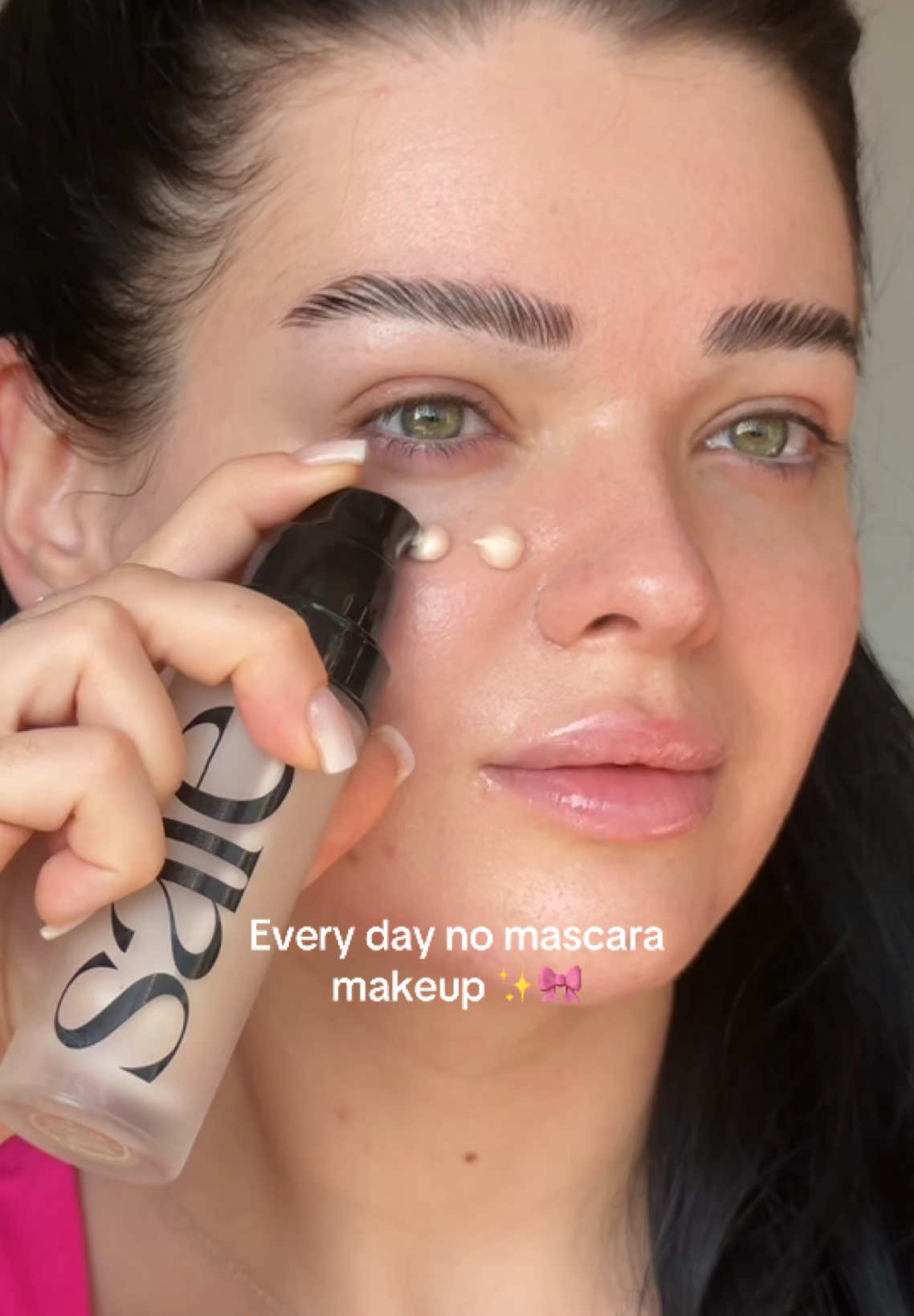 Every day no mascara makeup tutorial <3 for my girlies who live minimal makeup that actually feels like skin this easy tutorial will enhance your natural features giving you no makeup feeling with a glowy glass skin like complexion ✨🎀 #nomakeupmakeup #everydaymakeup #glassskinmakeup #naturalmakeup #creatorsearchinsights 