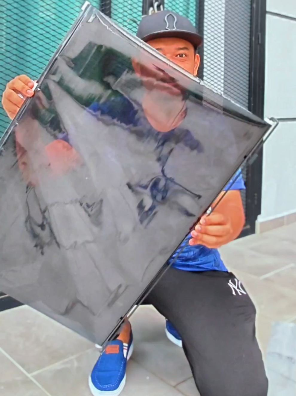 steady betul ada tinted tarik tarik yang macam ni.. memang betul2 privacy kalau nak tidur..