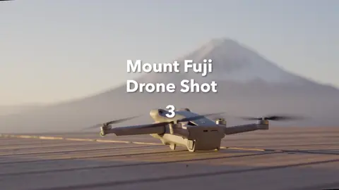 Mt.Fuji Drone Shot🚁 #エモい #日本の風景 #fujian #fyp  @DJI JAPAN 