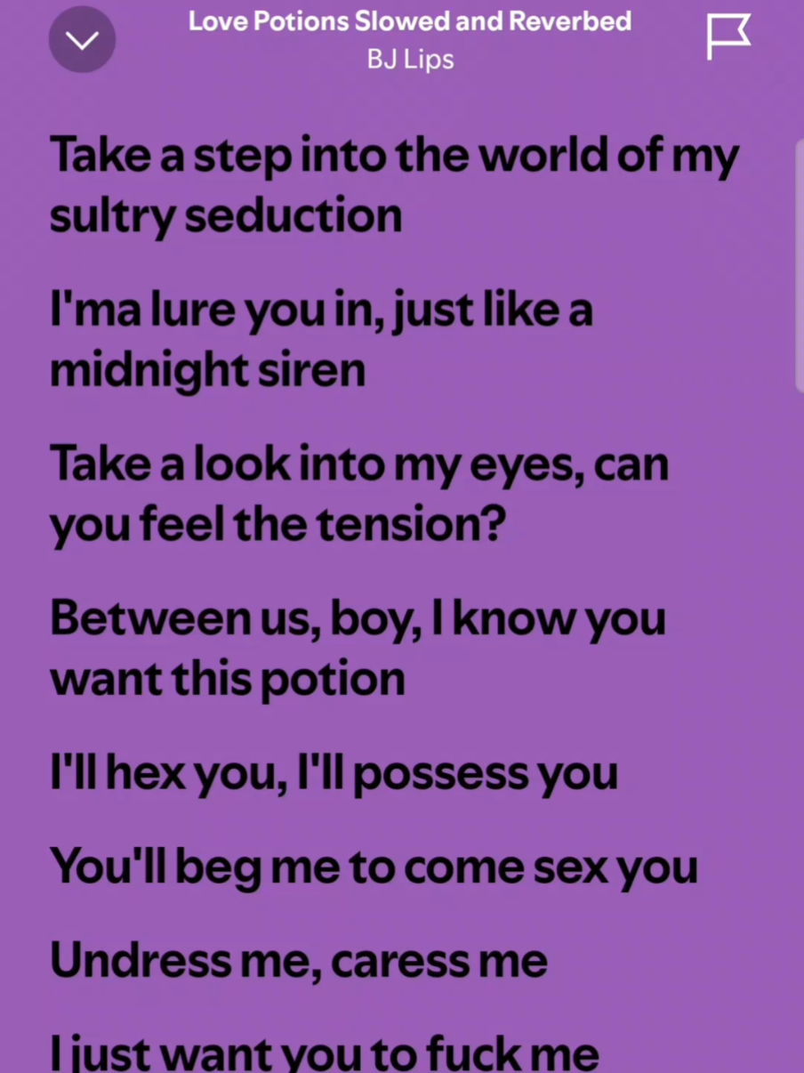 Love Potions Slowed and Reverbed lyrics #lovepotion #spotify #bjlips 