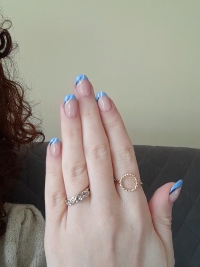 Io innamorata #nails #fyp #tik_tok #perte #nailart 