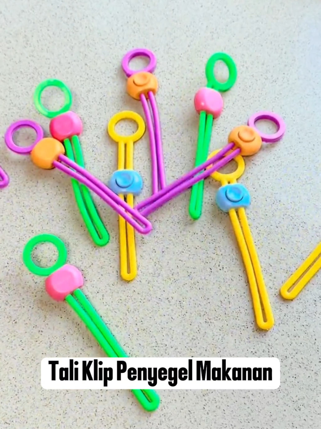 3pc Klip Tali Penyegel Makanan #kliptalipenyegelmakanan #penyegelmakanan #fypシ゚ 