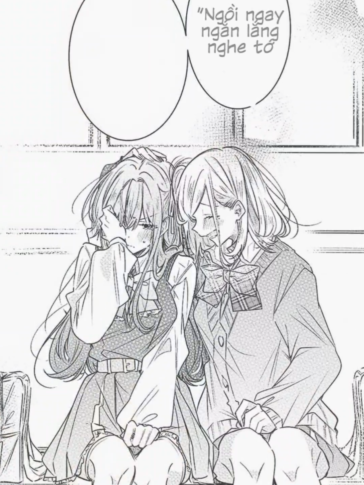 Mang ngay cái lễ đường tới đây! :)) #yuri #gl #whisperingyoualovesong #sasayakuyounikoioutau #sasakoi #ささやくように恋を唄う  #shihoizumi #akishiho #xh #fyp 