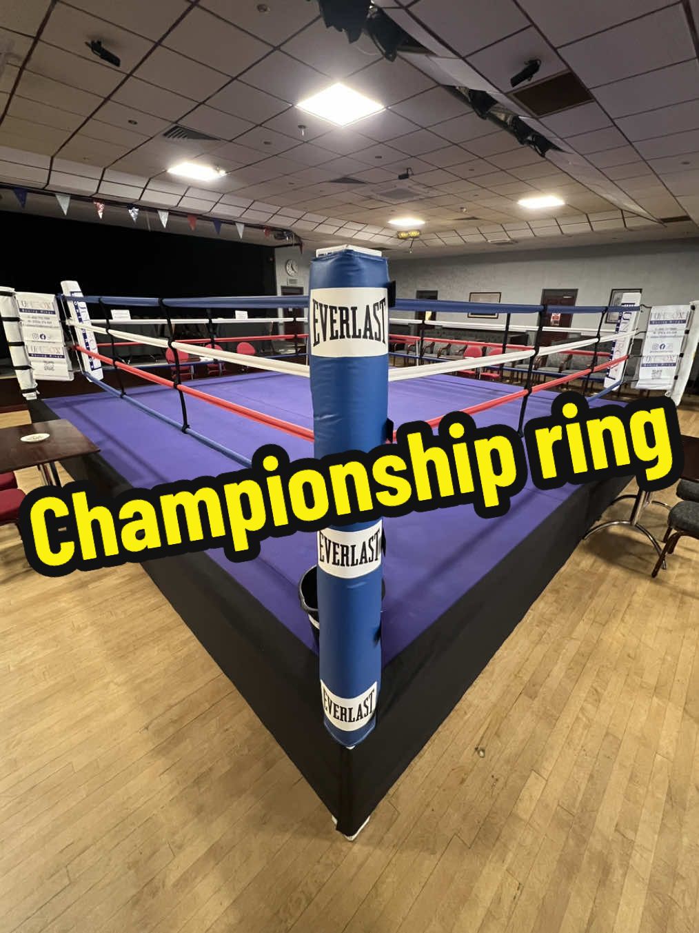 #championship #boxing #ring #boxingringhire #fyp #sports 