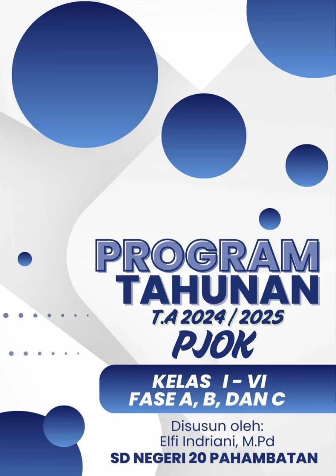 Program tahunan untuk kelas 1 - 6 guru PJOK👆🏻#elfiindriani #prota #pjok #pjoksd #gurupjok #gurupjoksd #gurumilenial #guruhebat #kurikulummerdeka #kurikulum #merdekabelajar #programtahunan 