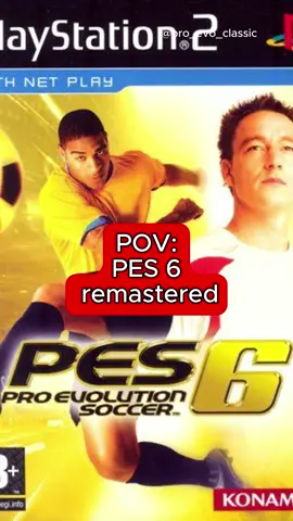 PES6 was GOATED 🐐 2007 Patch v2 is coming soon... #efootball #pes #football #footballgames #Soccer #game #gaming #videogames #pes2017 #retro #nostalgia #throwback #classic #pes6 #ps2 