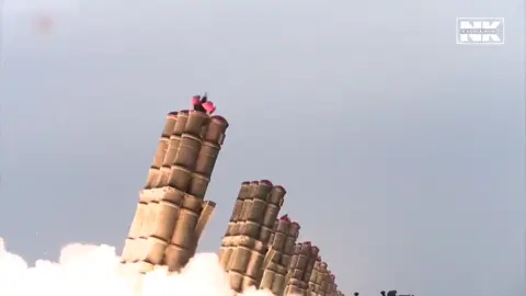 North Korea fires multiple short-range ballistic missiles (SRBMs) into the East Sea. #kimjongun #northkorea🇰🇵 #missile #ballistic 