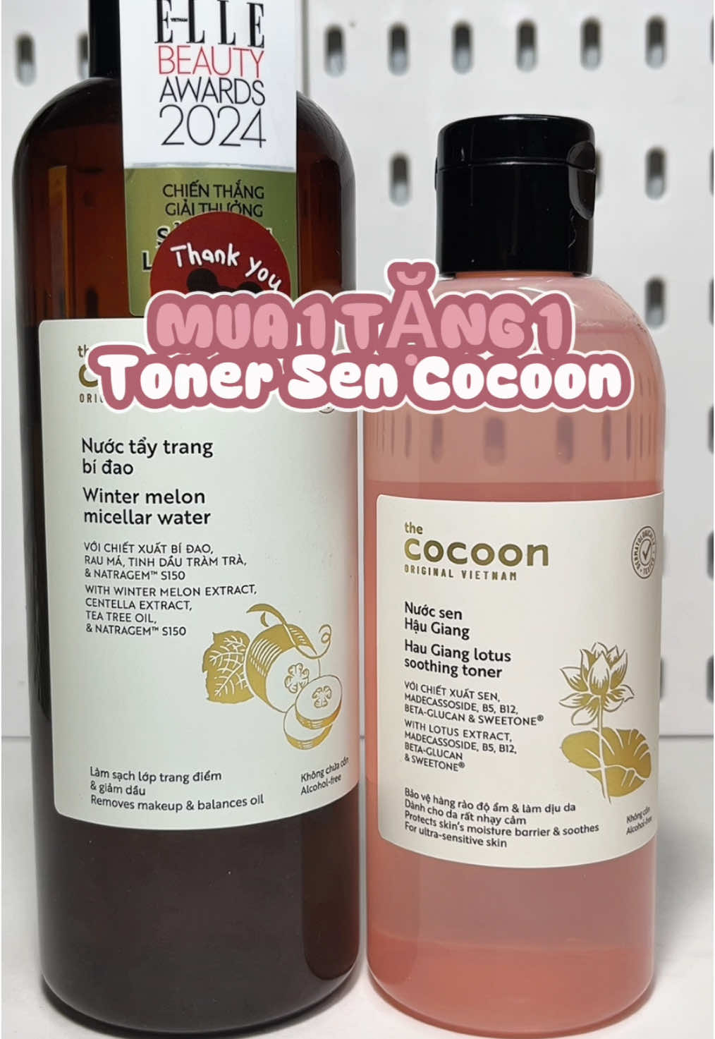 Nước cân bằng sen (toner) an toàn lành tính dịu nhẹ cho cả da cực kì nhạy cảm #cocoon #nuocsenhaugiang #taytrangcocoon #xuhuong #xuhuongtiktok #trend #trending #viral #thinhhanh #beauty #skincare #review #reviewlamdep #cunganreview 