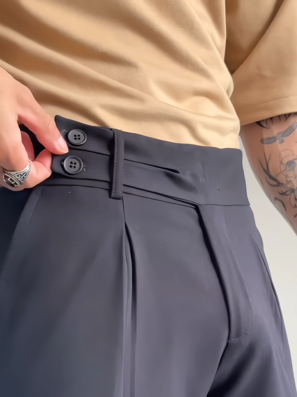 Rate this outfit 🌟 Complete order  Double Button Pant  #fashion #oldmoney #aesthetic #foryou #explore 