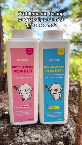 Problema mo ba ang pagpapaligo sa mga furbabies mo? #furbabies #dryshampoopowderfordogs #dryshampoopowder #petcoredryshampoo #petcore 