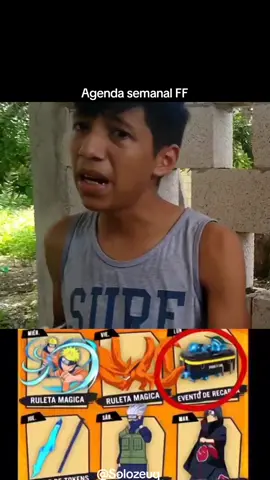 Nueva agenda semanal en free fire x Naruto colaboración 🫨🫨🥶🥶 #freefirelatam #freefireice #freefirebrasil #freefireindonesia #frre #free #freefirethofficial #freefireindiaofficial #freefire_lover #anual #vir #ContenidoÉpico #tiktokclip #solozeuq 