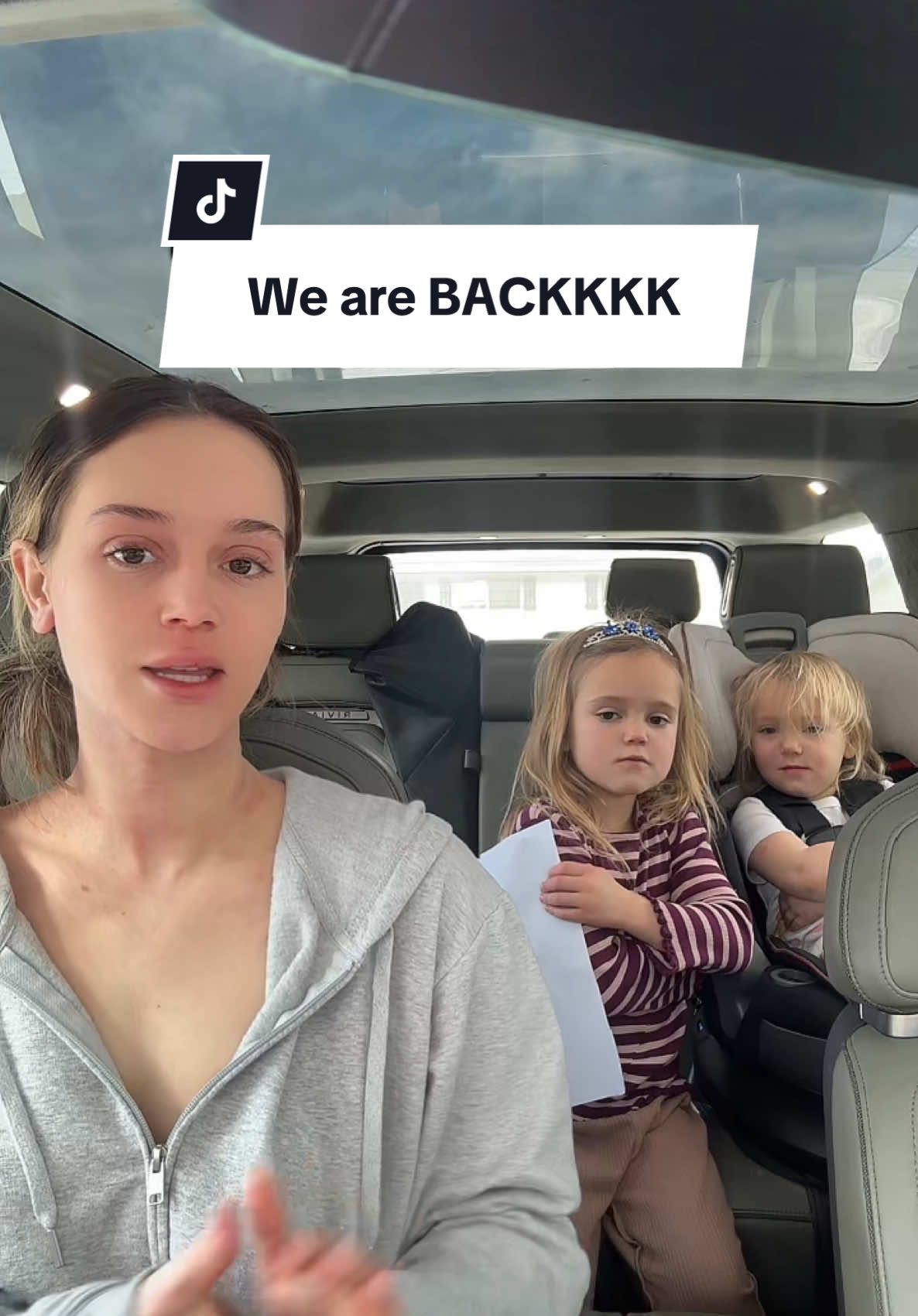 WE BACK BABY 💅🏼😇 #fyp #youngmomsoftiktok #viral #tiktokban #momtok #MomsofTikTok #trending 