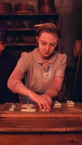 One of the most satisfying scenes in movie history 🫠🍰 The Grand Budapest Hotel by Wes Anderson 🍿