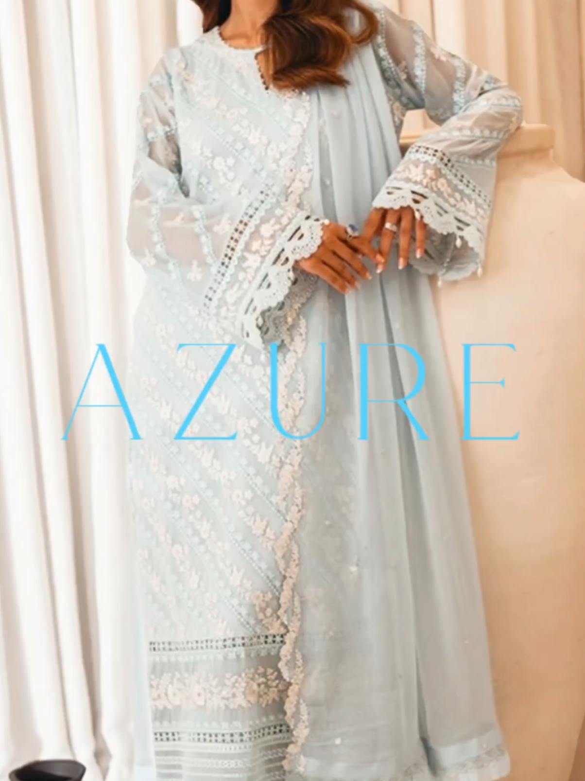 Elevate your elegance with Azure Ensembles! ✨ Discover our collection of embroidered formal dresses designed exclusively for you. Our premium chiffon pieces are a perfect blend of sophistication and style, crafted with intricate embroidery to make every event memorable. Plus, we offer worldwide shipping, so you can flaunt your fashion forward look anywhere you go!  #azurepk #pakistaniweddingdress #pakistaniuk #pakistaniclothes #TrendyOutfit #FashionTikTok #hooraindesignerwear #trending #fyp #fy #foru #stem #1milion #foryoupage❤️❤️ 