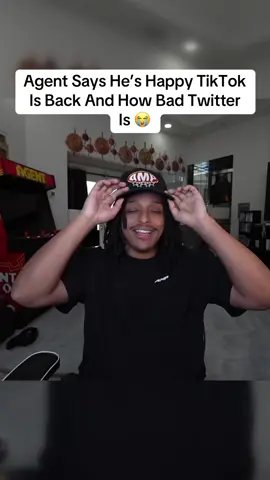 Agent Says He’s Happy TikTok Is Back And How Bad Twitter Is 😭#fyp #agent00 