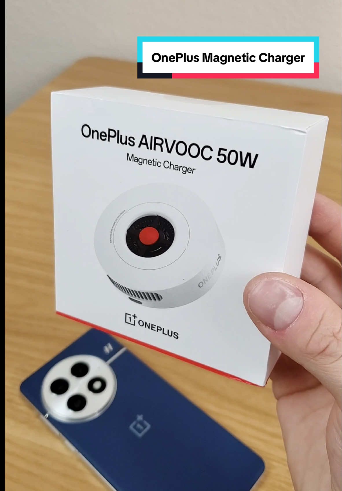 This is the world’s fastest MagSafe charger 😳🤔 This is the OnePlus AIRVOOC 50W magnetic charger. @OnePlus USA #kevinbreezetv #OnePlus13 #NeverSettle