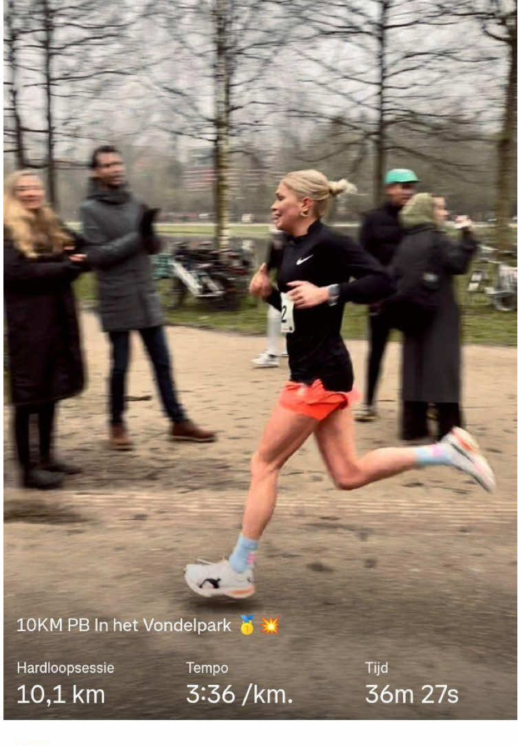 10km PB!!!!💥                                                    Shoes: @on cloudboom strike           #Running #runningmotivation #fyp #triathlontraining #10km