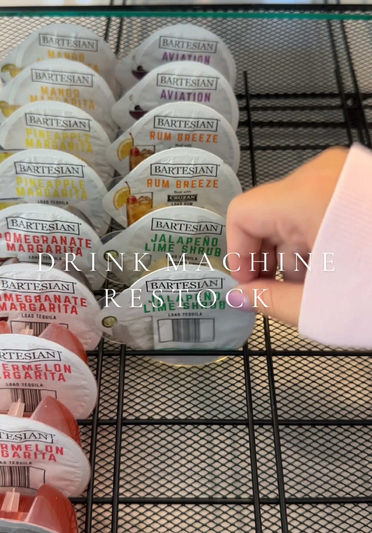 WE’RE BACKKK 🥳🥂 With a MUCH NEEDED drink restock after everything that just happened 🙃💓🍹#restock #asmr #restockasmr #drinktok #drinkideas #drinkrecipes #welcomeback #wereback #drinkrestock 