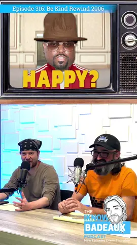CeeLo Green Originally Sang Happy? iKnowBadeaux Podcast Episode 316: Be Kind Rewind 2006. #nostalgia #podcast #GnarlsBarkley #Pharrell #Happy #Twitter #WaitWhat