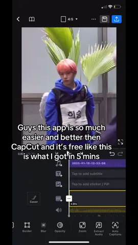 The app is vn video editor #capcut #enhypen #heeseung #edit #editingapps #vn #vnvideoeditor 