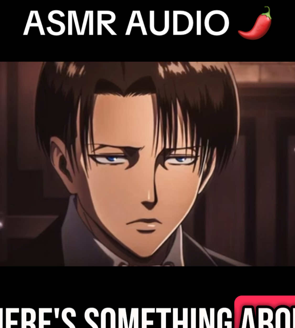 HOT LEVI ACKERMAN ASMR AUDIO 🌶️ #leviackerman #levi #captainlevi #aot #AttackOnTitan #asmr #anime #fyp #foryou 