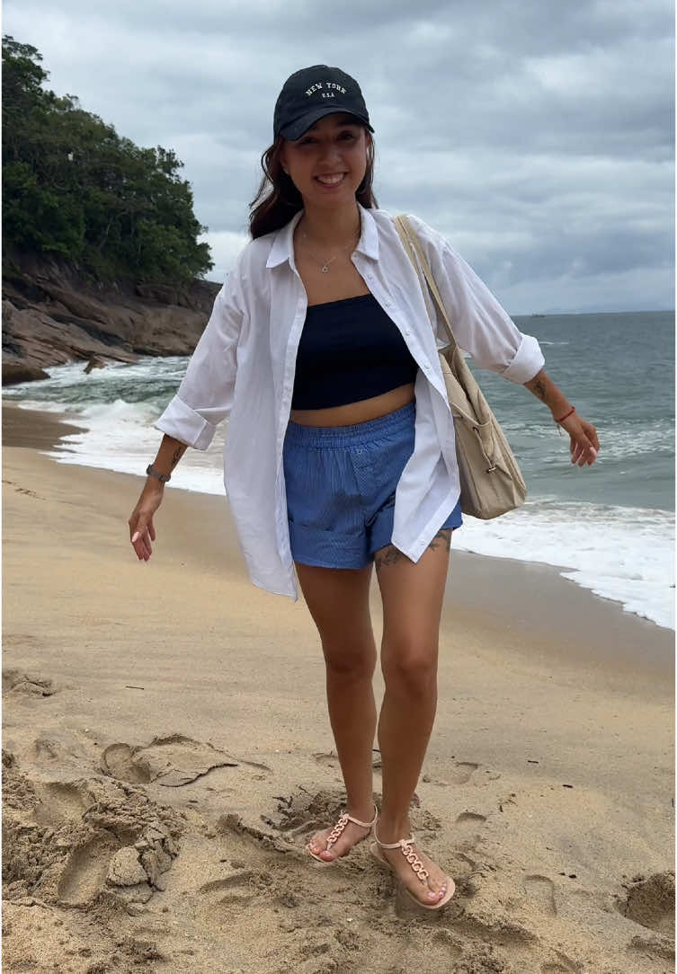 Fit check na beira da praia? Temos ✅ #FashionTikTok #FitCheck #ForYou