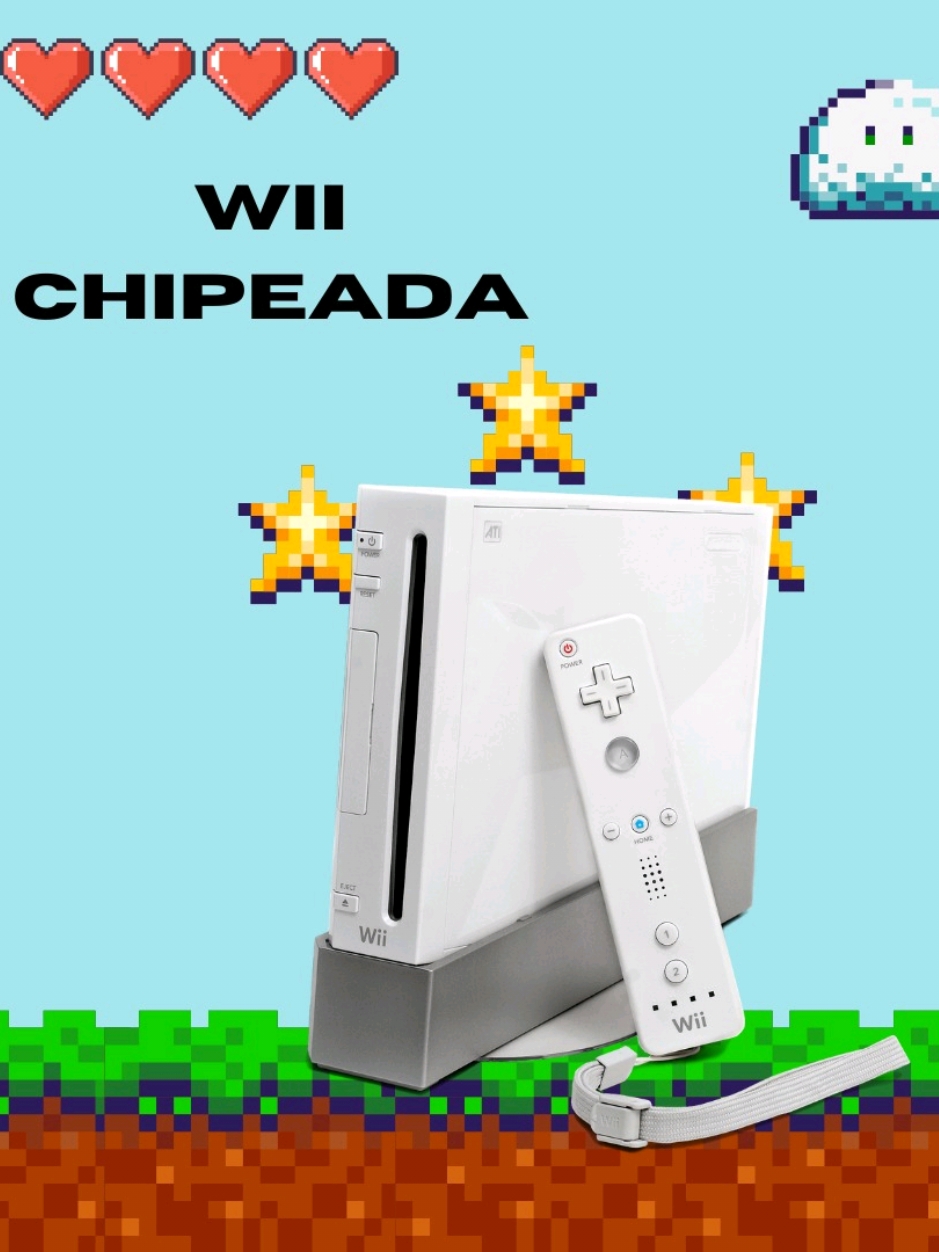 Así modifique mi Wii #nintendo #wii #mario #switch #3ds 