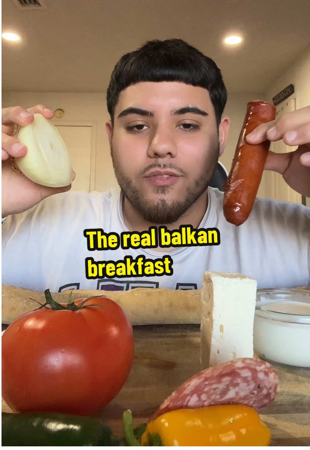 The real Balkan breakfast #fyp #Foodie #mukbang #balkan #fypage #foryoupage #trending #FoodTok #fyppp #asmreating #asmr #eating #viralvideo #fypシ #creatorsearchinsights 