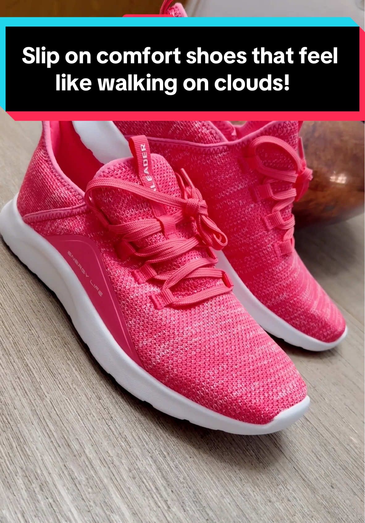 Step into all-day comfort with ALEADER Energycloud Slip-On Shoes! Lightweight, breathable, and cushioned with an Energycloud midsole, these vegan, machine-washable sneakers are perfect for walking, running, workouts, or casual outfits. #SlipOnShoes #LightweightSneakers #EverydayComfort #WalkingShoes #aleader #VeganFootwear #ComfortAndStyle #sneakers #casualshoes #comfortshoes #comfortsneakers 