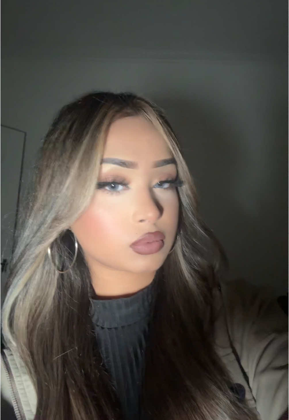 Had to jump on this trend. Anyways this is pretty much my usual makeup :) #fyp #foryou #latinamakeup #bengali #browngirl #transition #latina #makeup #asian 