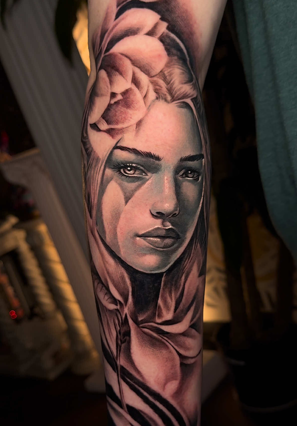 TIKTOK IS BAAACCCKKKK 🥳 newest work from yesterday 🫶🏾 #tattootiktok #tattoo #tattooartist #artistsoftiktok 