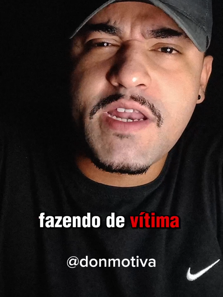 Chega dessa parada de ser a vítima 👍🏻 #reflexão #inspiração #motivação 