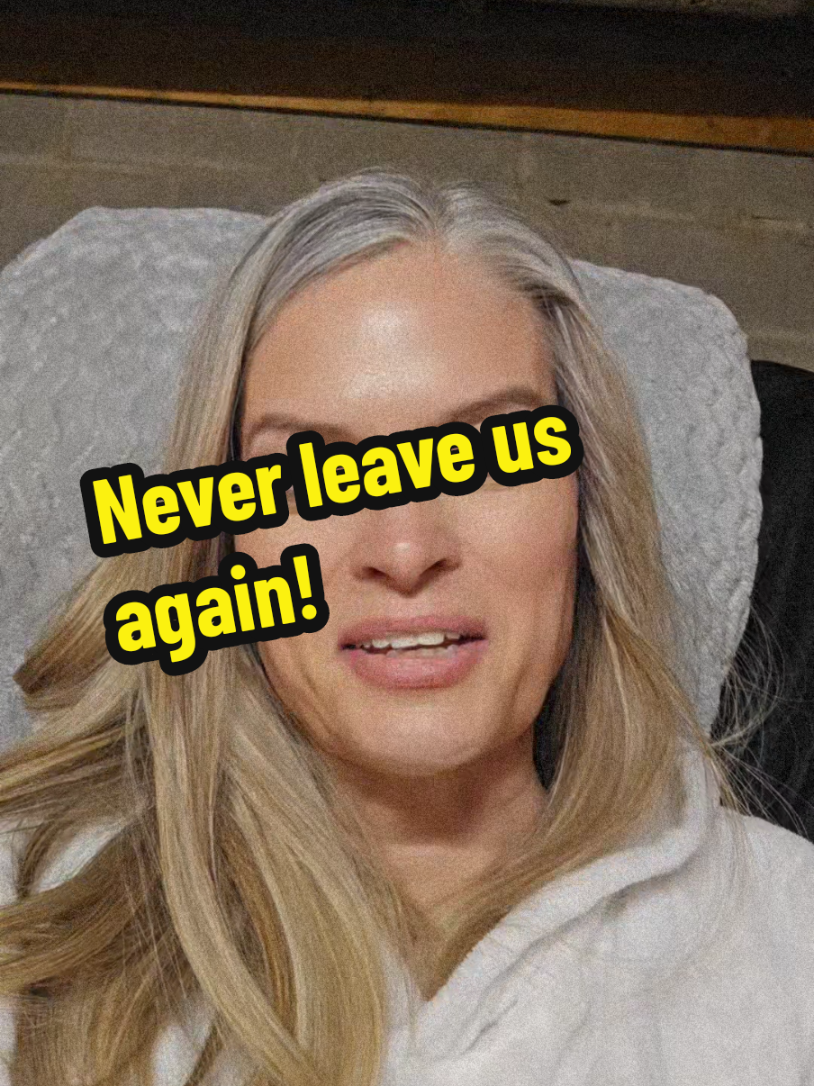 Never leave us again!!!  #humor #momtok #keeptiktok #over40s #40sideoftiktok #girlssupportinggirls #grateful 