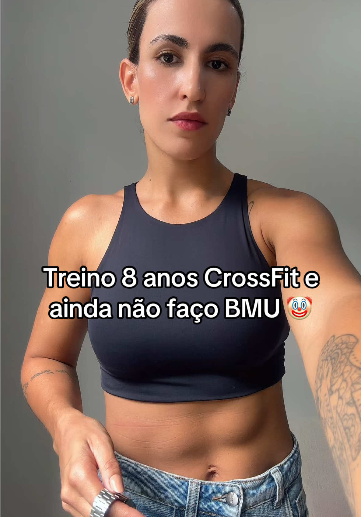 Faz sentido? 🤡 #crossfit #bmu #barmuscleup 